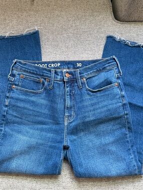 J crew 10” Billie Demi boot crop size 30